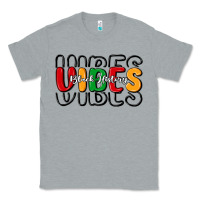 Heather Grey black history vibes Classic Tee - MaliasSmallBusiness
