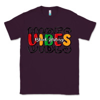 Plum black history vibes Classic Tee - MaliasSmallBusiness