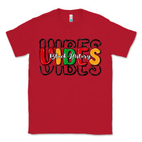 Red black history vibes Classic Tee - MaliasSmallBusiness