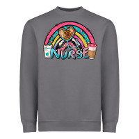 Storm nurse rainbow Heavyweight Sweatshirt - NancyCooperArtShop