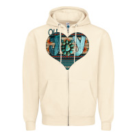 Sandshell Oh Joy Love Zipper Hoodie - Bettercallsaul