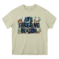 Mossy It's Freezing Season Heavy Core Tee - FaDigitalArtStudio