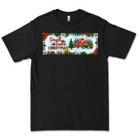 Black small town christmas Premium Tee - BundleAndBundleShop