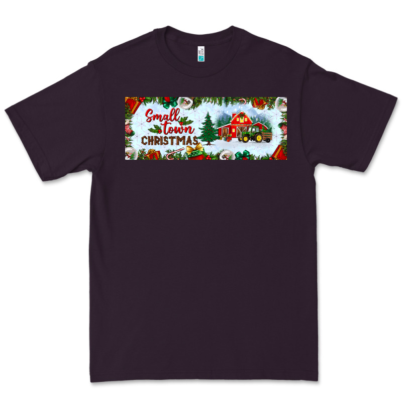 Small Town Christmas Premium Tee by BundleAndBundleShop | Teevron