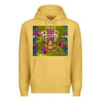 Inhale The Good Shit Exhale The Bad Bullshit Premium Hoodie | Teevron