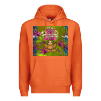 Carrot inhale the good shit exhale the bad bullshit Premium Hoodie - TumblerDesignByShophia