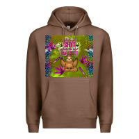 Chestnut inhale the good shit exhale the bad bullshit Premium Hoodie - TumblerDesignByShophia