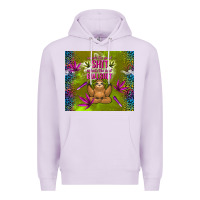 Lilac inhale the good shit exhale the bad bullshit Premium Hoodie - TumblerDesignByShophia