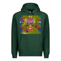 Sports Green inhale the good shit exhale the bad bullshit Premium Hoodie - TumblerDesignByShophia