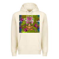 Tofu inhale the good shit exhale the bad bullshit Premium Hoodie - TumblerDesignByShophia