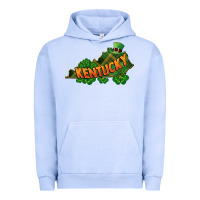Pigment Grape Ice Kentucky map St. Patrick's Day Urban Hoodie - FaDigitalArtStudio