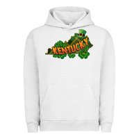 Pigment Lunar Rock Kentucky map St. Patrick's Day Urban Hoodie - FaDigitalArtStudio