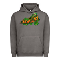 Pigment Tornado Kentucky map St. Patrick's Day Urban Hoodie - FaDigitalArtStudio