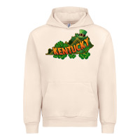 Sandshell Kentucky map St. Patrick's Day Urban Hoodie - FaDigitalArtStudio