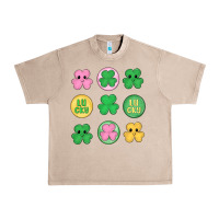 French Oak st.patrick's day clovers Urban Heavy Tee - MaliasSmallBusiness