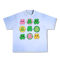 Grape Ice st.patrick's day clovers Urban Heavy Tee - MaliasSmallBusiness