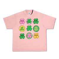 Salmon st.patrick's day clovers Urban Heavy Tee - MaliasSmallBusiness