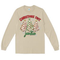 Mushroom christmas tree junkie Long Sleeve Tee - MaliasSmallBusiness
