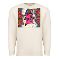 Sandshell girl mama thunder with flowers Premium Sweatshirt - TumblerDesignByShophia