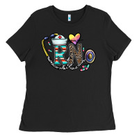 Black Rn Ladies Tee - CowhideDigitalArt