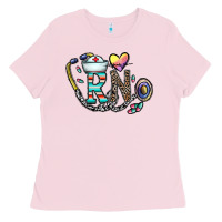 Bubblegum Pink Rn Ladies Tee - CowhideDigitalArt