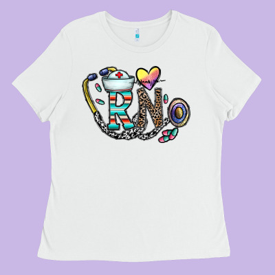 Rn Ladies Tee Designed By Cowhidedigitalart