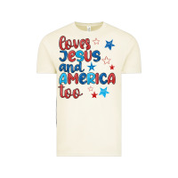 Vintage Arctic love jesus and america too Vintage Tee - JahusDesignShop