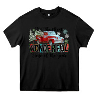 Black It's The Most Wonderful Time Of The Year Heavy Core Tee - FaDigitalArtStudio