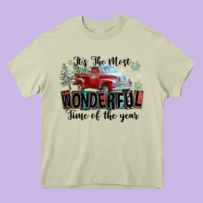 It's The Most Wonderful Time Of The Year Heavy Core Tee Designed By Fadigitalartstudio