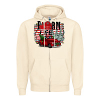 Sandshell Farm Life Christmas Zipper Hoodie - Bettercallsaul