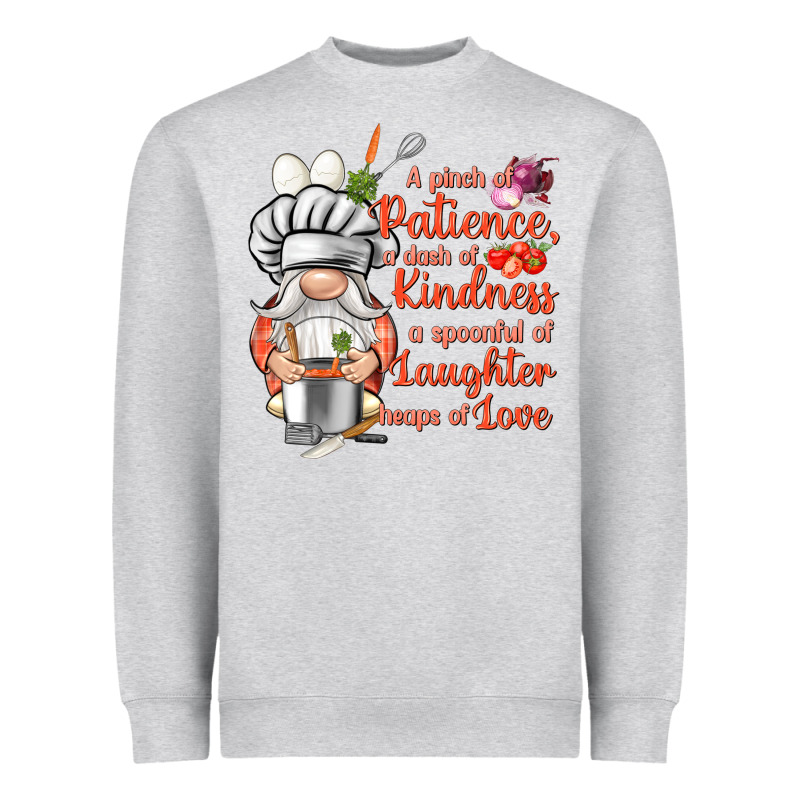 Patience A Dash Of Kindness Heavyweight Sweatshirt by NancyCooperArtShop | Teevron