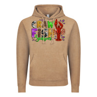 Vintage Coffee crawfish season mardi gras carnival Vintage Hoodie - Jasminsmagicworld