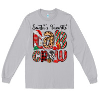 Moon Dust santa s favorite lab crew Long Sleeve Tee - MaliasSmallBusiness