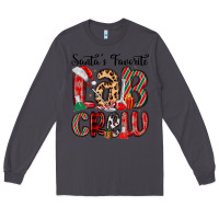 Smoke santa s favorite lab crew Long Sleeve Tee - MaliasSmallBusiness