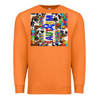 Carrot autism mom puzzle ribbon Premium Sweatshirt - TumblerDesignByShophia