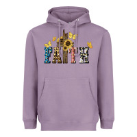 Lavender Faith USA sunflower 4th of july Heavyweight Hoodie - HowdyJamesFarm