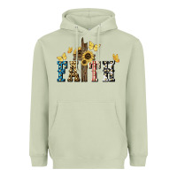 Matcha Faith USA sunflower 4th of july Heavyweight Hoodie - HowdyJamesFarm