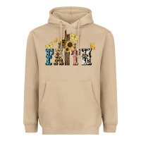 Faith Usa Sunflower 4th Of July Heavyweight Hoodie | Teevron