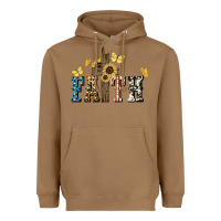 Toasted Coconut Faith USA sunflower 4th of july Heavyweight Hoodie - HowdyJamesFarm