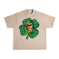 French Oak dinosaur st patricks day Urban Heavy Tee - MaliasSmallBusiness