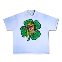 Grape Ice dinosaur st patricks day Urban Heavy Tee - MaliasSmallBusiness