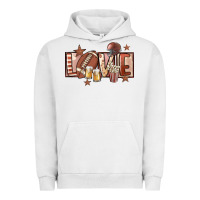 Pigment Lunar Rock football love Urban Hoodie - FaDigitalArtStudio