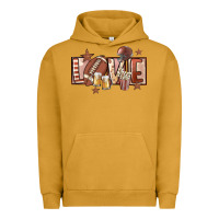Pigment Peanut Butter football love Urban Hoodie - FaDigitalArtStudio