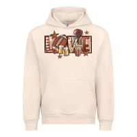 Sandshell football love Urban Hoodie - FaDigitalArtStudio