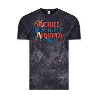 Cloud Black chill the fourth out malia Vintage Tee - MaliasSmallBusiness