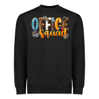 Black office squad Heavyweight Sweatshirt - NancyCooperArtShop