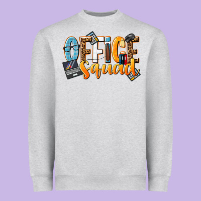 Office Squad Heavyweight Sweatshirt Designed By Nancycooperartshop