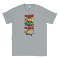 Heather Grey black history Classic Tee - MaliasSmallBusiness