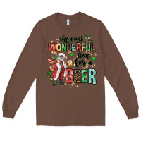 Chestnut the most wonderful time for a beer Long Sleeve Tee - MaliasSmallBusiness