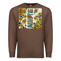 Chestnut auntie with lightning bolt Premium Sweatshirt - TumblerDesignByShophia